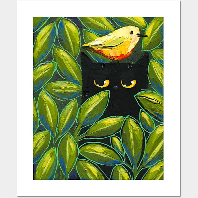 Bird Watching 4 Wall Art by KilkennyCat Art